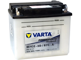 Аккумулятор 8Ач "VARTA FUNSTART YB7C-A" О.П. 130х90х114