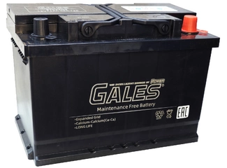 Аккумулятор 70Ач "GALES" О.П. 278х175х190