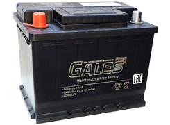 Аккумулятор 60Ач "GALES" П.П. 242х175х190