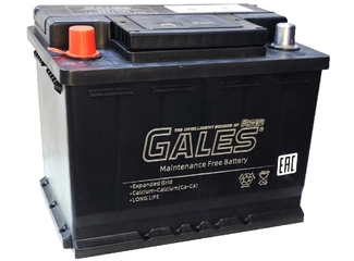 Аккумулятор 60Ач "GALES" П.П. 242х175х190