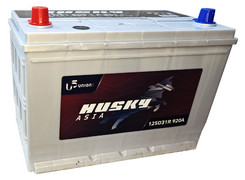 Аккумулятор 100Ач "HUSKY ASIA 125D31R" П.П. 304х173х220
