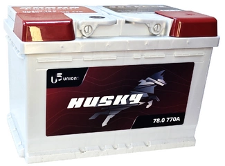 Аккумулятор 78Ач "HUSKY" О.П. 278х175х190