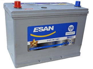 Аккумулятор 100Ач "ESAN ASIA" П.П. 304х173х220
