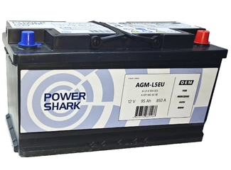 Аккумулятор 95Ач "POWERSHARK AGM" О.П. 353х175х190