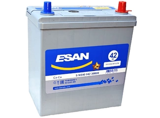 Аккумулятор 42Ач "ESAN ASIA" О.П. 190х127х220