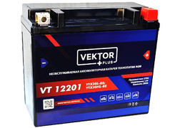 Аккумулятор 20Ач "VEKTOR VTG12201" О.П. 177х88х154