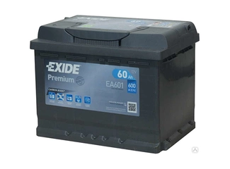 Аккумулятор 60Ач "EXIDE PREMIUM" П.П. 242х175х190