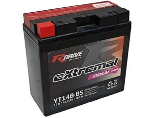 Аккумулятор 12Ач "RDrive eXtremal IRIDIUM AGM YT14B-BS" П.П. 151х70х145