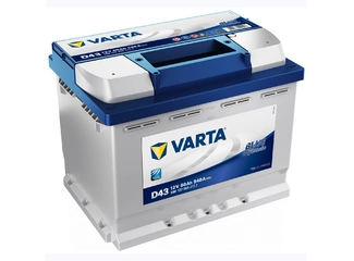 Аккумулятор 60Ач "VARTA BLUE DYNAMIC D43" П.П. 242х175х190