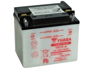 Аккумулятор 7Ач "YUASA YB7C-A" О.П. 130х90х114