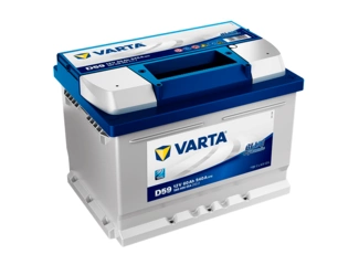 Аккумулятор 60Ач "VARTA BLUE DYNAMIC D59" О.П. 242х175х175 Низкий