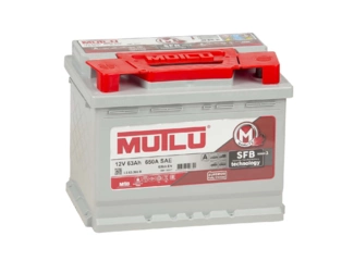 Аккумулятор 63Ач "MUTLU SFB" О.П. 242х175х190