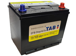 Аккумулятор 70Ач "TAB POLAR JIS EFB" О.П. 261х173х220