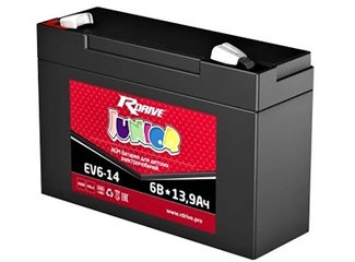 АКБ 6V 14Ач "RDrive JUNIOR EV6-14"  151х51х100