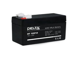 АКБ 12V 1,2Ач "DELTA DT12012"  97х44х59
