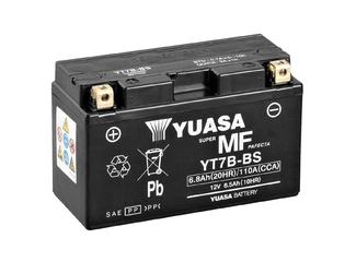 Аккумулятор 6Ач "YUASA AGM YT7B-BS" П.П. 150х65х93