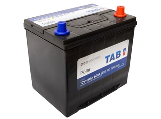 Аккумулятор 60Ач "TAB POLAR JIS" О.П. 232х173х220