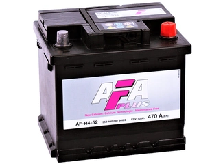 Аккумулятор 52Ач "AFA PLUS" О.П. 207х175х190