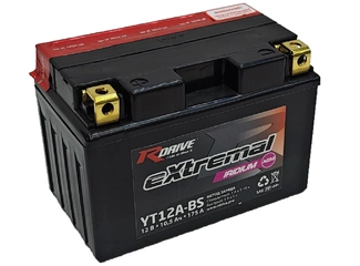 Аккумулятор 10Ач "RDrive eXtremal IRIDIUM AGM YT12A-BS" П.П. 150х87х104