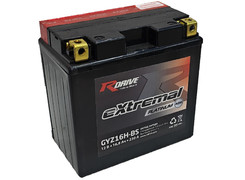 Аккумулятор 16Ач "RDrive eXtremal PLATINUM AGM GYZ16H-BS" П.П. 150х87х147