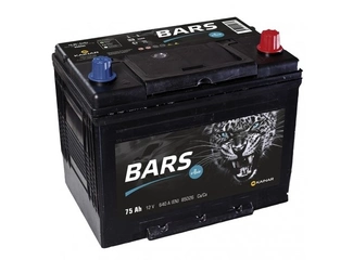 Аккумулятор 75Ач "BARS ASIA" О.П. 258х175х220