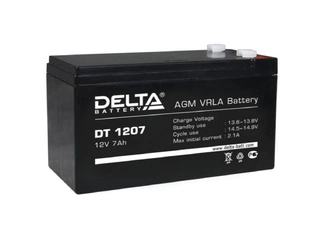 АКБ 12V 7Ач "DELTA DT1207"  151х65х102